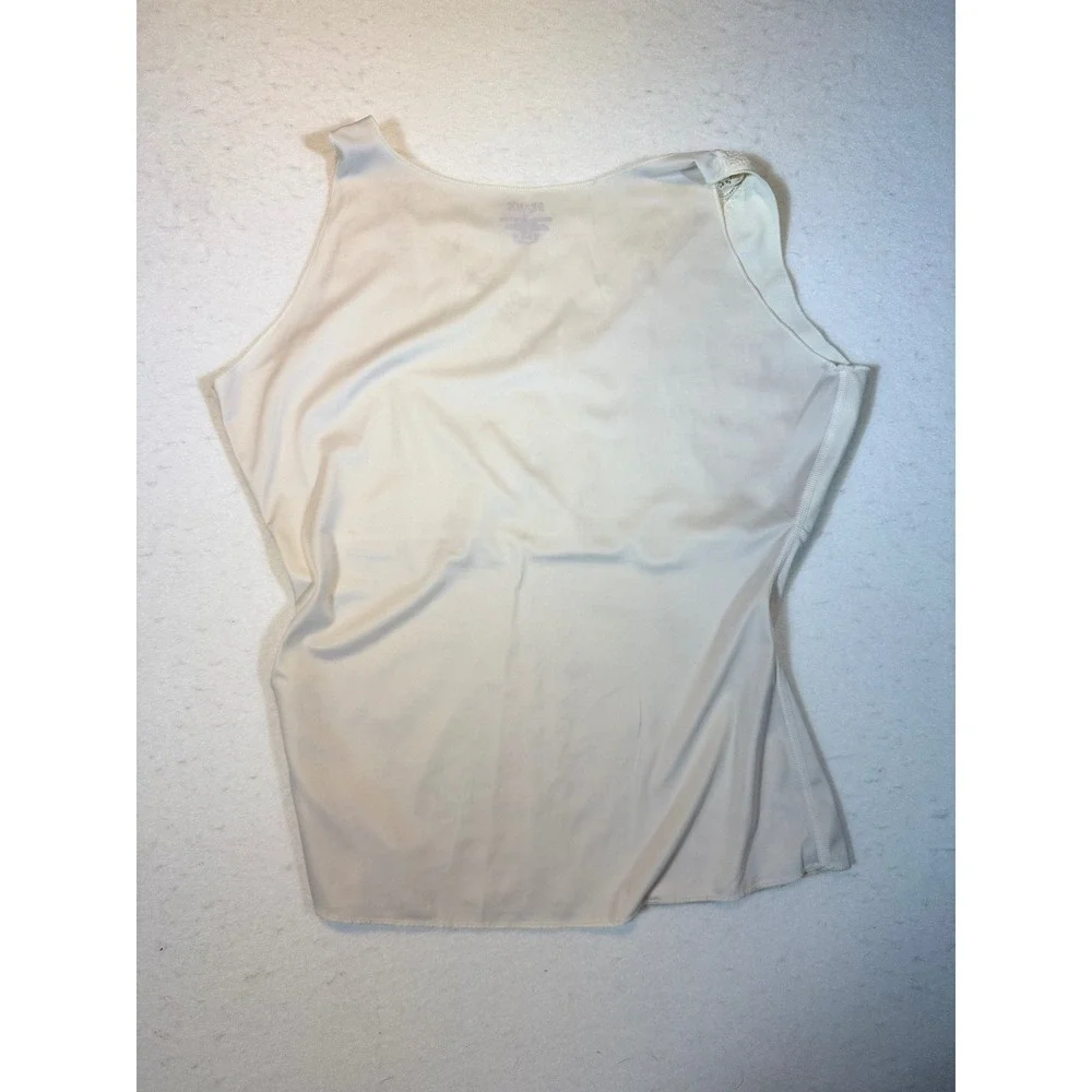 Spanx Lace Trim V Neck Tank Top Shapewear Cami Women's - Picture 2 of 3
